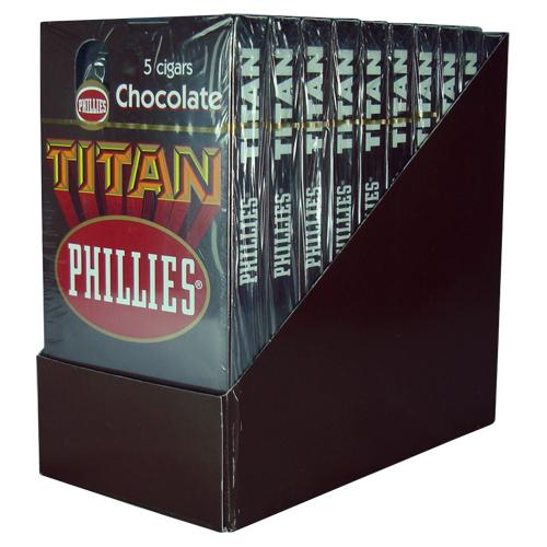 PHILLIES TITAN CHOCOLATE 10X5 MAÇO